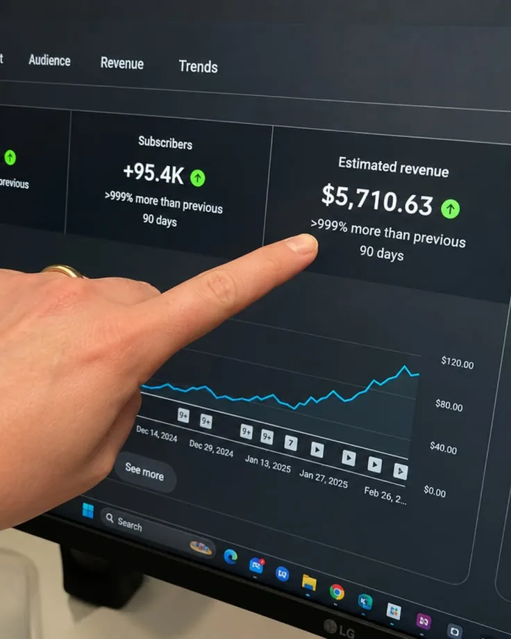 Channel dashboard shared by Chris W.